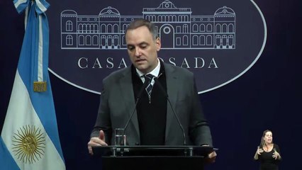Manuel Adorni, restó importancia a las declaraciones de Diana Mondino