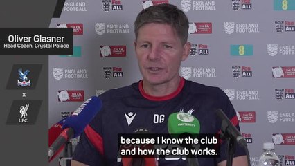 Glasner feeling 'positive' over Palace's European appeal