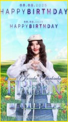 HAPPY BIRTHDAY FREEN SAROCHA 🥳🎂