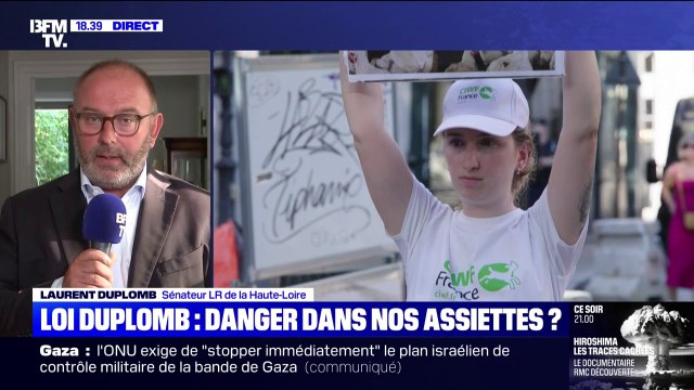 Loi Duplomb: La censure de l'article 2 est paradoxale , déclare Laurent Duplomb, sénateur LR de la Haute-Loire et auteur de cette loi