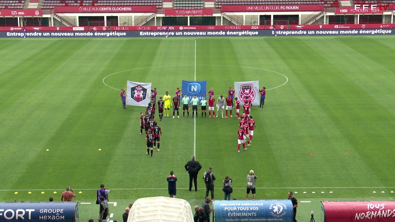 J1 I FC Rouen 1899 vs FC Fleury 91 en replay (0-0) I National FFF 2025-2026