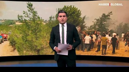 Çanakkale'de orman yangını; yerleşim yerleri tahliye edildi