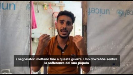"Ora basta!", i commenti della gente di Gaza sul piano di Netanyahu