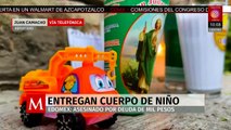 Familia de Fernando, menor asesinado en La Paz, recibe su cuerpo para velarlo