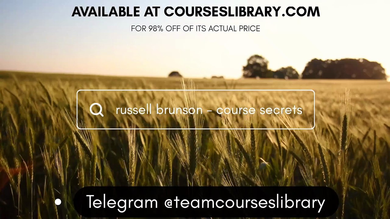 [GET] Russell Brunson - Course Secrets