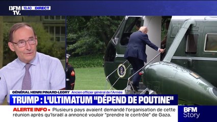 Sommet entre Donald Trump et Vladimir Poutine: "La rencontre sert les intérêts des deux", estime le général Henri Pinard-Lebry, ancien officier général de l'armée