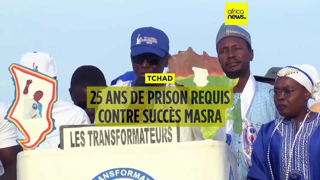 Tchad : 25 ans de prison requis contre l'opposant Succès Masra