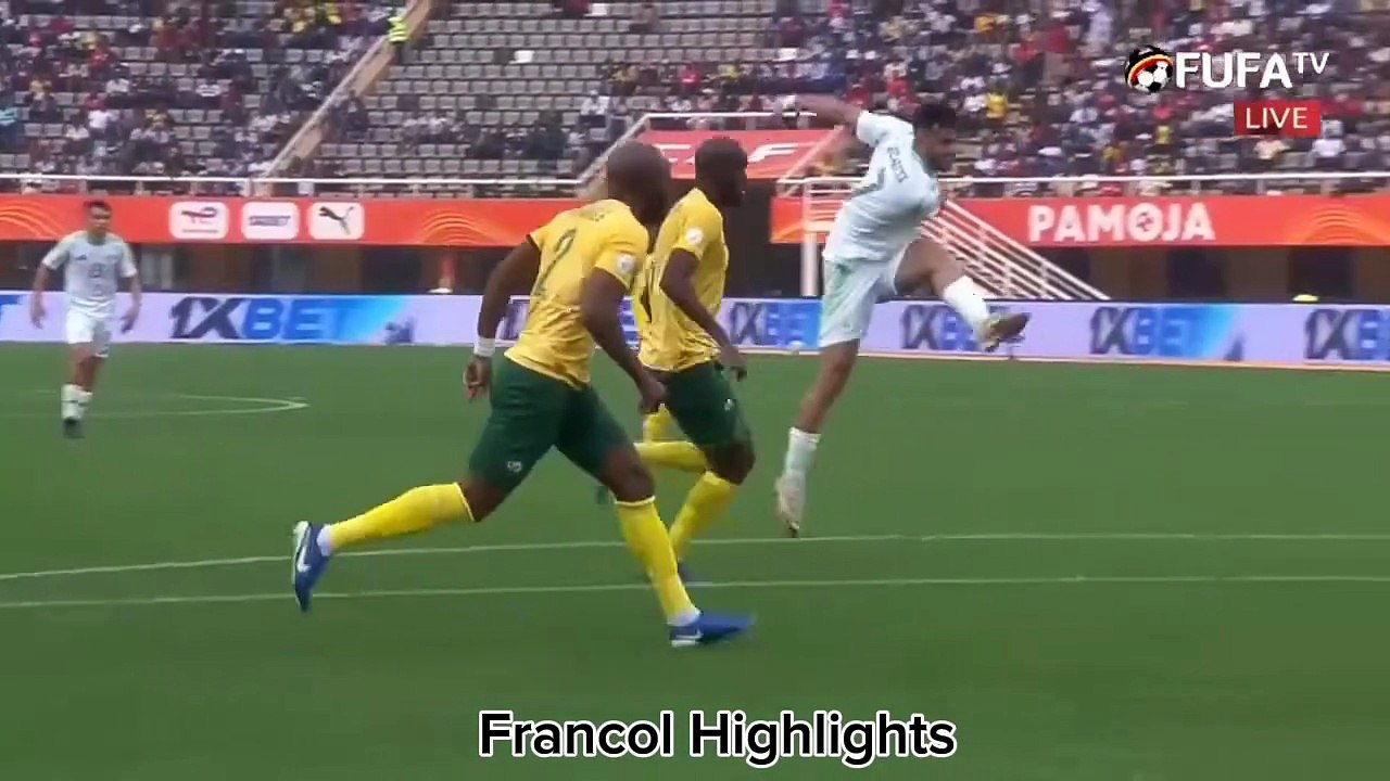 Algeria vs South Africa 1-1 Goals Highlights African Nations Championship 2025