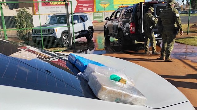 BPFRON apreende crack e cocaína em Cascavel