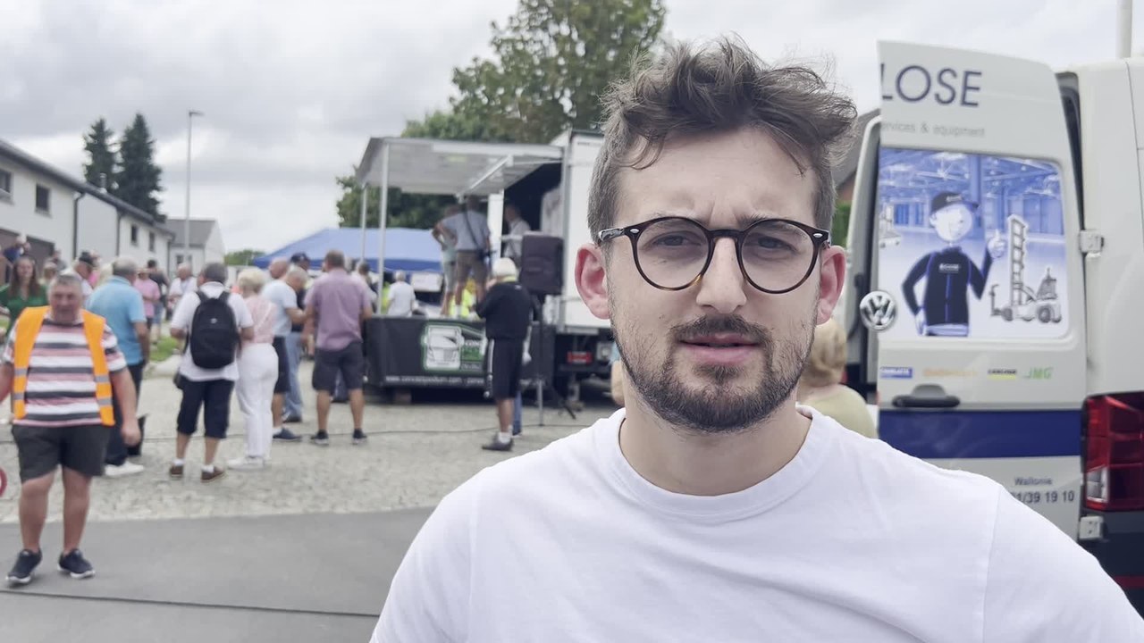 Tour de Namur (étape 2): Alfdan De Decker, directeur sportif de Lotto Development Team du maillot jaune Victor Van De Putte
