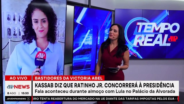 Eleições 2026: Kassab diz que Ratinho Jr. concorrerá à presidência | TEMPO REAL