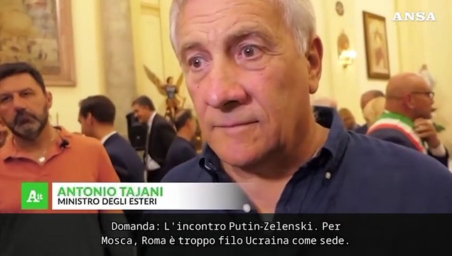 Tajani: Non siamo favorevoli all'iniziativa di Israele di occupare Gaza