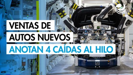 Ventas de autos nuevos en México anotan 4 caídas al hilo en 2025