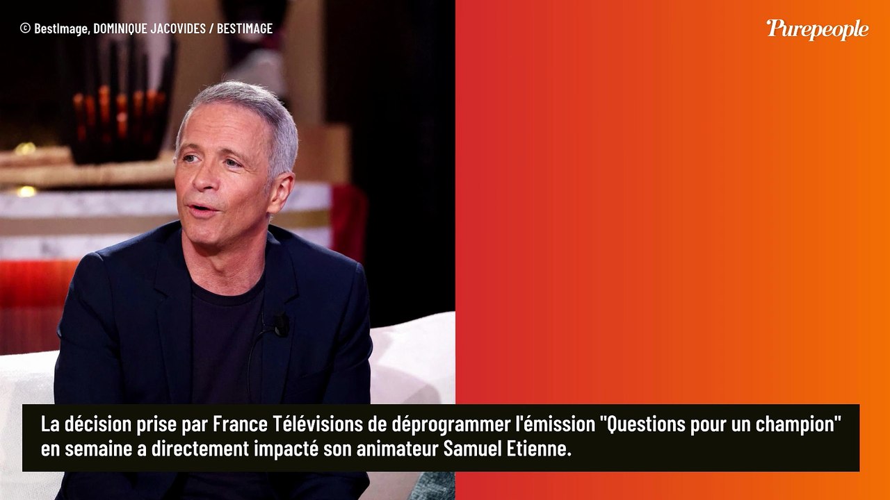 Samuel Etienne très impacté financièrement par la déprogrammation de Questions pour un champion, combien a-t-il perdu en revenus ?