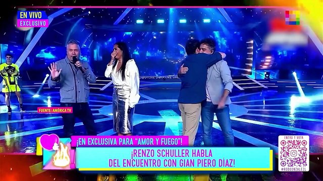 RENZO SCHULLER HABLA DEL ENCUENTRO CON GIAN PIERO DÍAZ | Willax