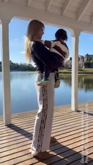 Nicole Neumann hizo pública una historia con una frase particular en medio del fallecimiento de su ex suegro, Carlos