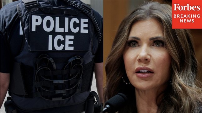 Kristi Noem Blames Sanctuary Policies And Rhetoric From Elected Officials For Violence Against ICE Agents