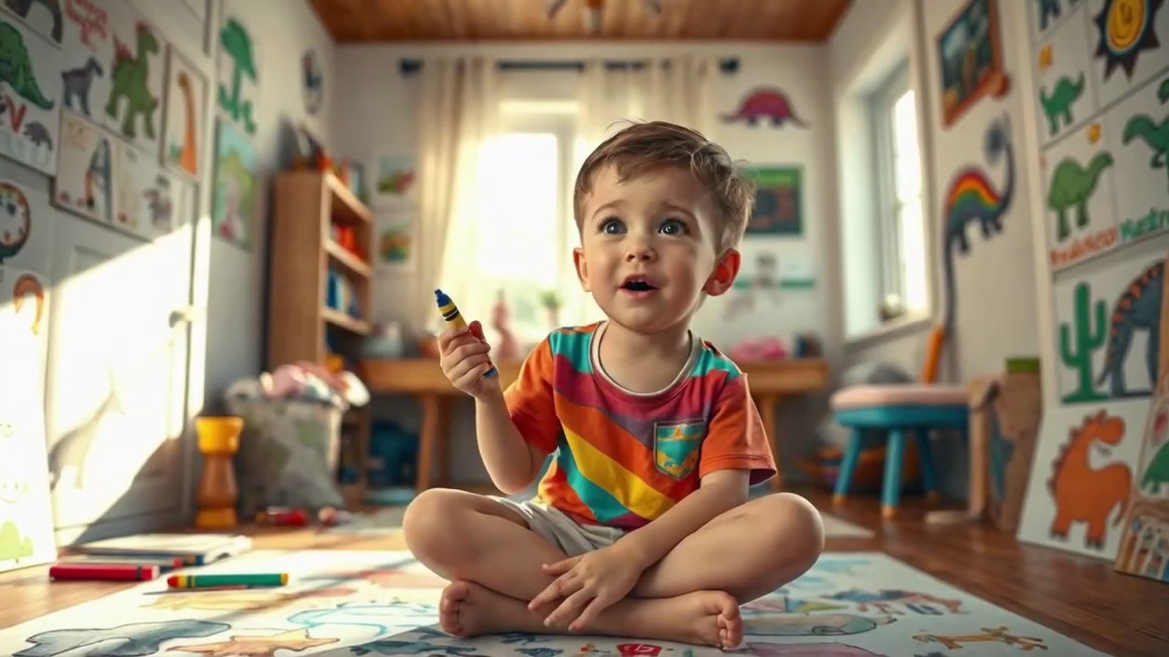The Magic Crayon That Brings Drawings to Life! 🖍️✨ _ Fun Animated Kids’ Story _ Adventure for Kids