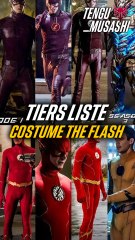 Tierlist des costumes de la serie The Flash