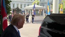 Trump welcomes Azerbaijani President to White House 🇺🇸🇦🇿 #Trump #AzerbaijanVisa