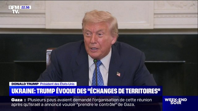 Guerre en Ukraine: Donald Trump confirme qu'il va rencontrer Vladimir Poutine très prochainement et ajoute qu'il y aura des échanges de territoires