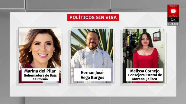 EU revoca visas a políticos y celebridades mexicanas por diversas investigaciones