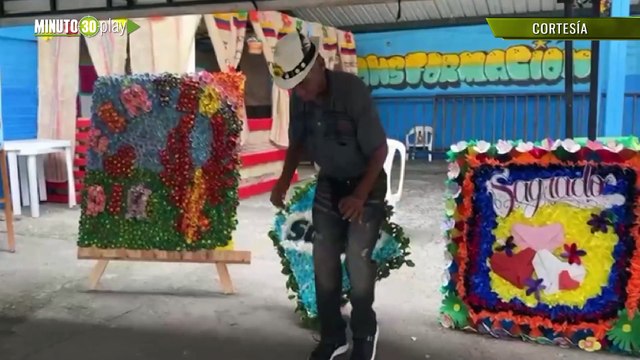 Así vivieron los habitantes de calle su propia Feria de las Flores en Medellín