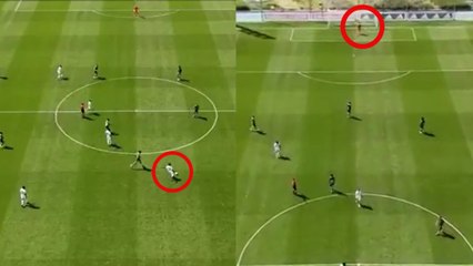 El golazo de Militao desde su campo ante el Leganés... ¡que publicó en su cuenta de X!