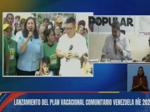 Gobierno Bolivariano da inicio al Plan Vacacional Comunitario Venezuela Ríe 2025 en Caracas