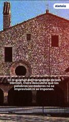 Santa Clara de Asís nos enseña… que las palabras deben nacer del silencio