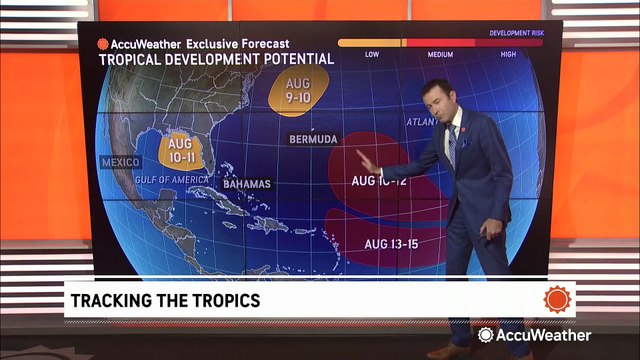 Could a mid-August tropical storm be headed toward the Caribbean?