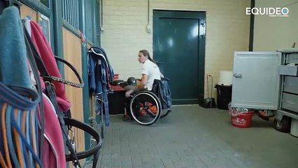 Barbara - Handicapéeet cavalière de dressage très haut niveau
