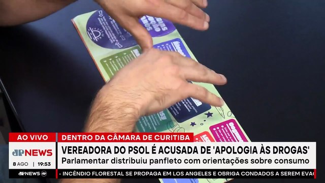 Vereadora do PSOL de ‘apologia às drogas’ após distribuir panfleto com orientações sobre consumo