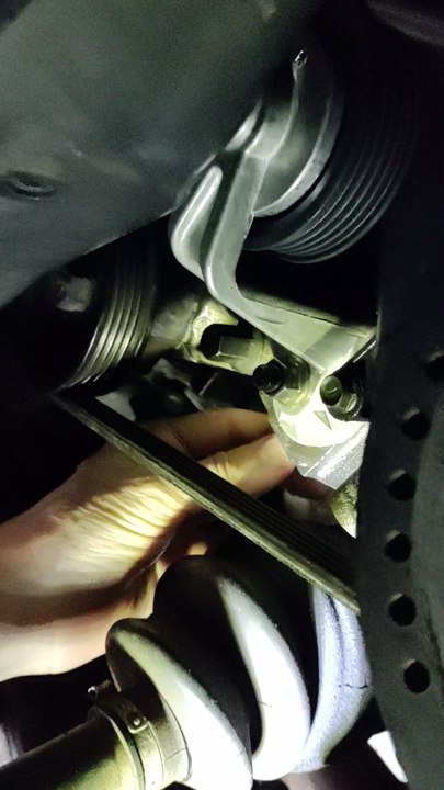 Santa Fe 3.5 2005 drive belts replacement