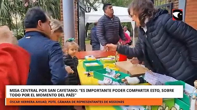 Misa central por San Cayetano: las palabras de Oscar Herrera Ahuad