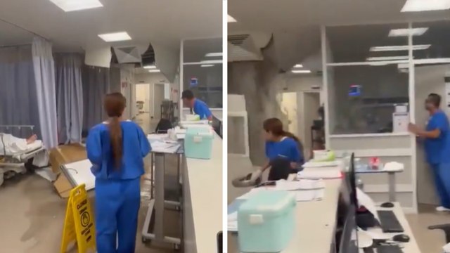 Ixtapaluca: colapsa techo en el Hospital de Alta Especialidad en área de urgencias tras acumulación de agua