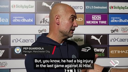 Guardiola confirms Rodri injury setback and comeback plan