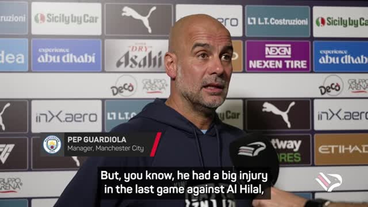 Guardiola confirms Rodri injury setback and comeback plan