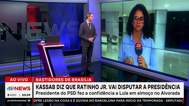 Gilberto Kassab afirma que Ratinho JR. será candidato à Presidência