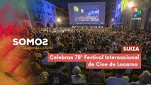 En Suiza celebran la 78ª edición del Festival Internacional de Cine de Locarno SOMOS 08-08-2025