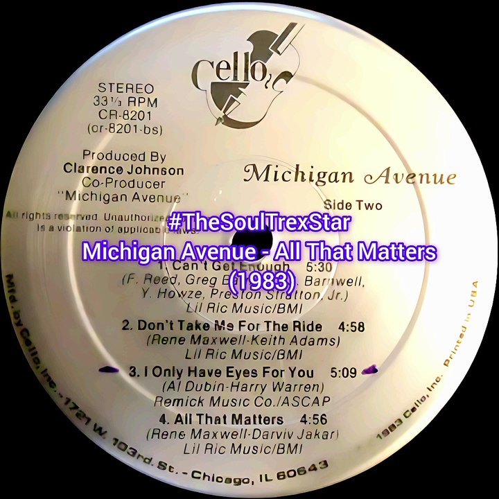 Michigan Avenue - All That Matters (1983)