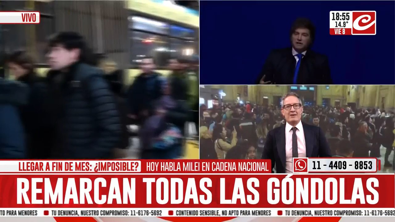 Se viene la cadena nacional.