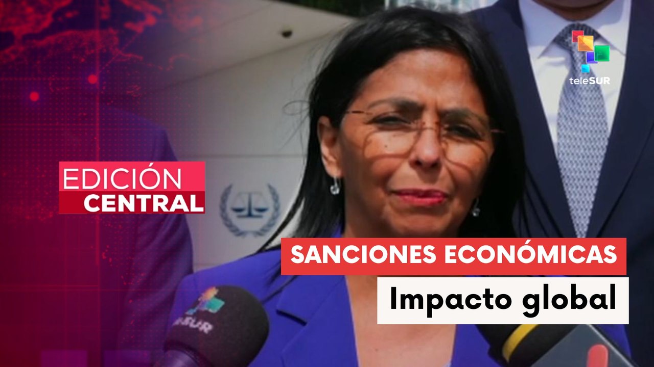 Vicepresidenta Delcy Rodríguez denuncia en la CPI impacto global de sanciones de EE.UU. y Occidente