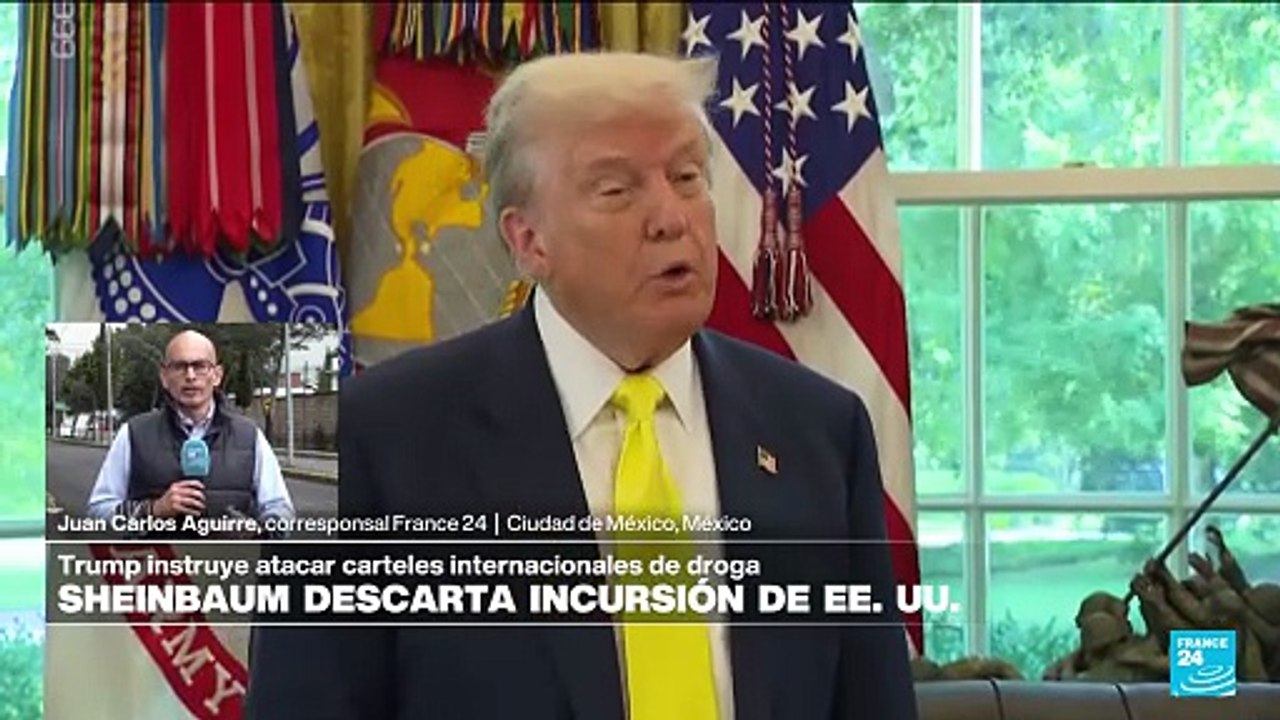 Informe desde Ciudad de México: Sheinbaum descarta intervención de EE. UU. en su país