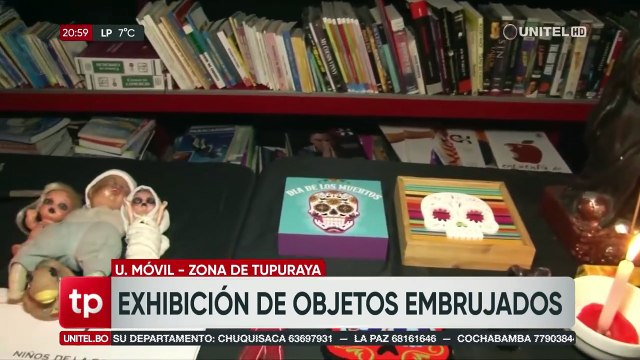 Muñecas, cuadros, juguetes poseídos: Una exposición en Cochabamba muestra objetos embrujados