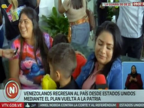 La Guaira | 194 connacionales retornan al país a través del Plan Vuelta a la Patria