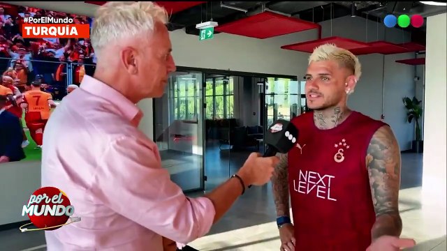 Mauro Icardi habló con Marley en Por el Mundo y contó detalles de su día a día en Turquía