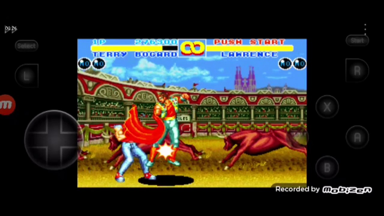 Fatal Fury 2 Terry Bogard vs Laurence Blood fala de vitória do Laurence Blood em português