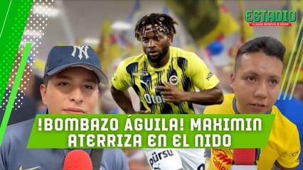 Maximin ILUSIONA a la afición: ¿El nuevo Julián Quiñones del América? | Estadio Deportes