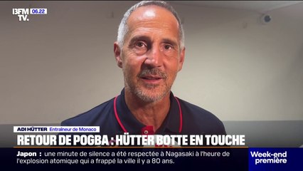 "Il sera dans le groupe avec nous quand ce sera le bon moment": Paul Pogba attendu à l'AS Monaco